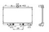 NRF 506511 Radiator, engine cooling